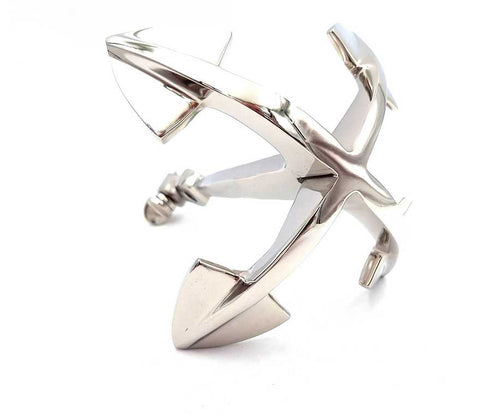 Metalo inkaras – stilinga jūrinė dekoracija, 20 cm, dovana jūreiviui