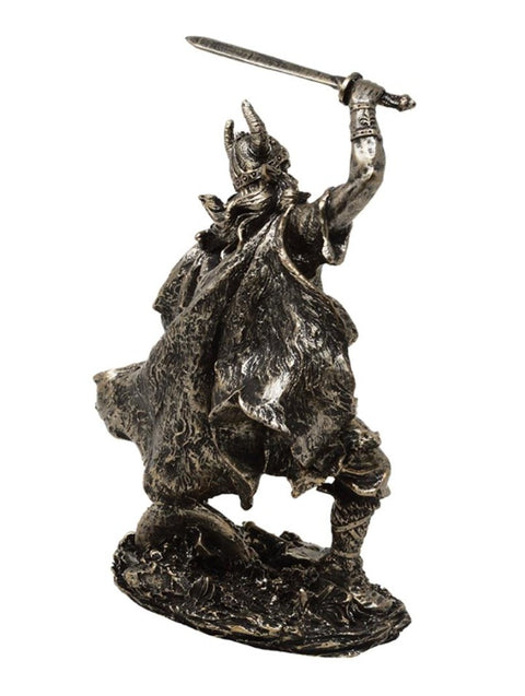 Vikingų kario dekoratyvinė statulėlė 20,5 cm – polirezinas