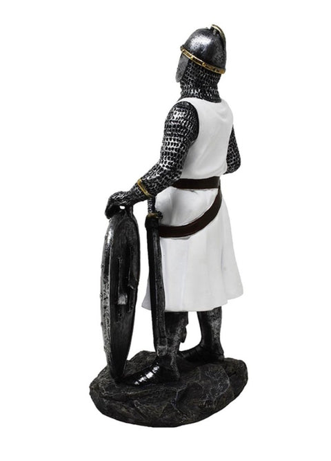 Tamplierių riterio figūrėlė, polirezinas 18,5 cm – kolekcionieriams