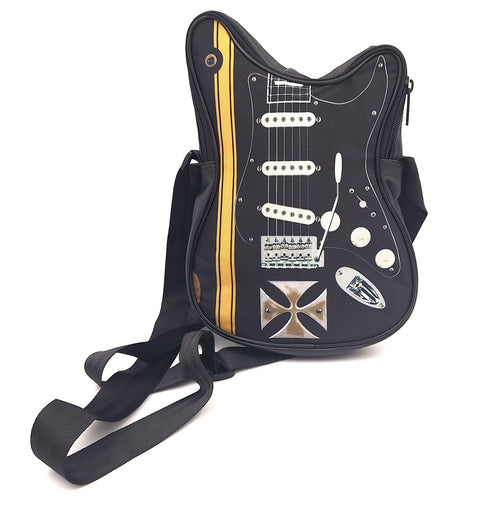 Gitara formos vandeniui atspari petinė rankinė su Maltos kryžiumi