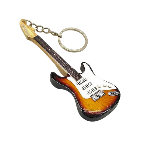 Raudonmedžio raktų pakabukas – Hendrikso gitaros stilius, muzikos gerbėjams