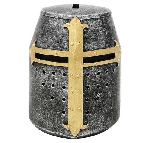 Kryžiuočio šalmo taupyklė – dovana istorijos ir viduramžių gerbėjams