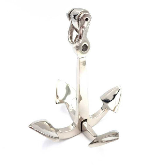 Metalo inkaras – stilinga jūrinė dekoracija, 20 cm, dovana jūreiviui