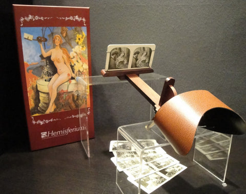 Kolekcinis 3D stereoskopas – Viktorijos laikų replika