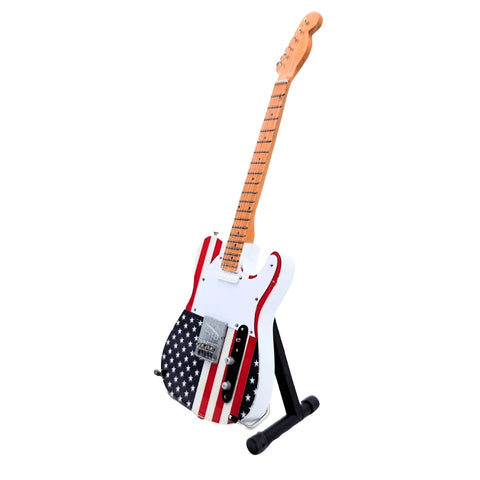Rankų darbo mahagoninė mini gitara, Bruce Springsteen stilius 1:4