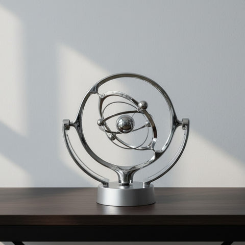 Magnetinis kinetinis pendulumas – stalo dekoracija ir antistresinis žaislas