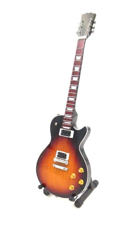 Mini raudonmedžio gitara Slash stiliaus, 1:4 – rocko gerbėjams