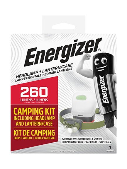 Energizer LED galvos žibintas 260 lm su laikikliu, IPX4 rinkinys