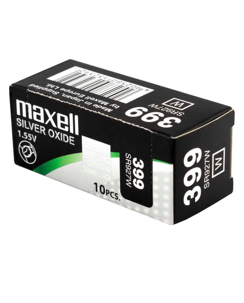 Maxell SR927W sidabro oksido laikrodžio baterijos 10 vnt.