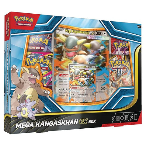 Pokemon TCG Mega Kangaskhan EX kolekcinė dėžutė (anglų k.)