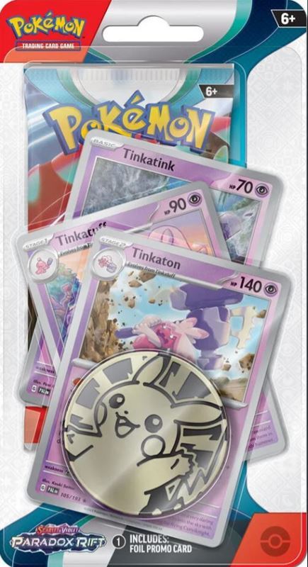 Pokémon TCG Scarlet & Violet: Paradox Rift Tinkaton kolekcinis rinkinys (anglų)