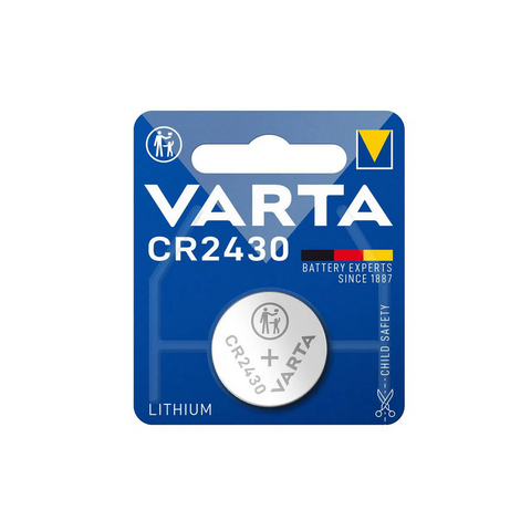 Varta CR2430 3V ličio baterija laikrodžiams ir auto pulteliams