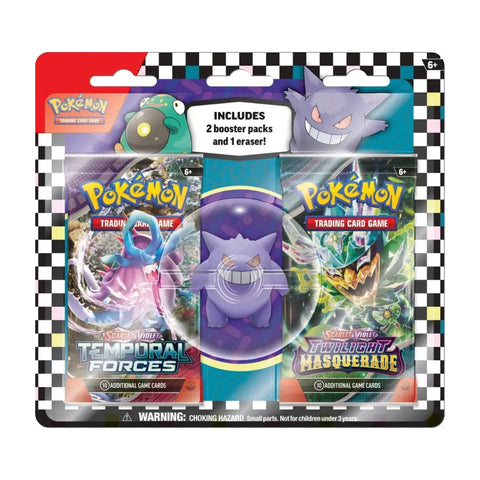 Pokémon TCG Scarlet & Violet Gengar trintuko booster rinkinys vaikams