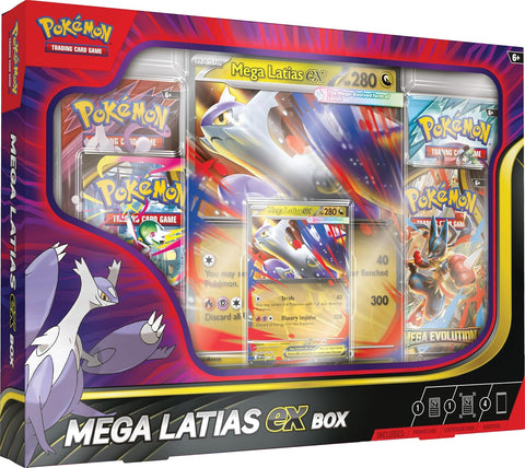 Pokémon Mega Latias EX kolekcinis TCG kortų rinkinys (anglų k.)