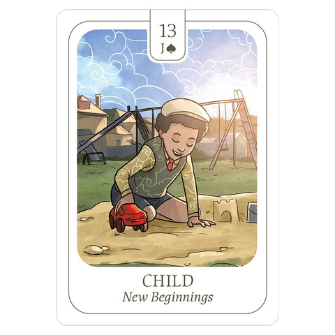 Simplicity Lenormand kaladė pradedantiesiems, 41 korta su vadovu