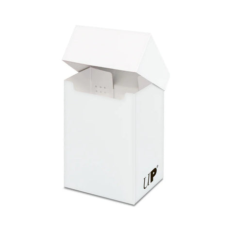 Ultra PRO balta TCG kortų dėžutė, 80 vnt., be PVC, kolekcionieriams