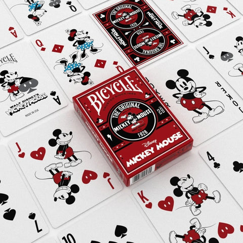 Disney Mickey ir draugai kolekcinis 6 Bicycle kortų kaladžių rinkinys