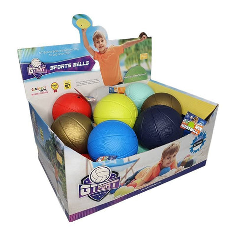 Minkštas mini futbolo kamuolys 10 cm vaikams 3+ – žaidimams vandenyje