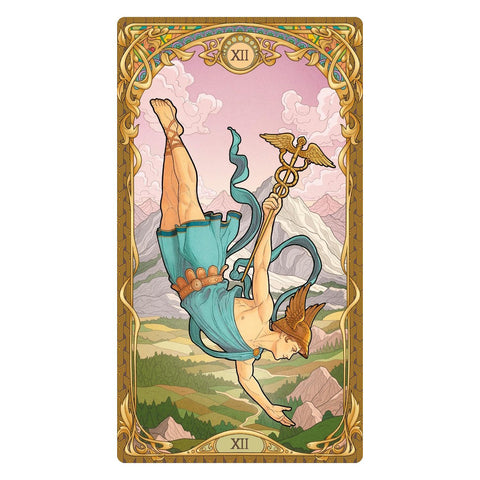 Mythology Tarot taro kortos su senovės Graikijos mitais, 78 kortos