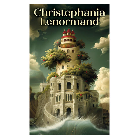 Christephania Lenormand kaladė sidabriniais kraštais, 38 kortos