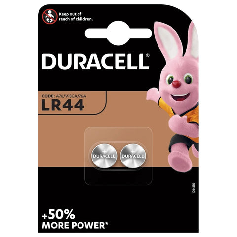 Duracell LR44 (A76, V13GA) 1,5 V šarminės baterijos, 2 vnt.