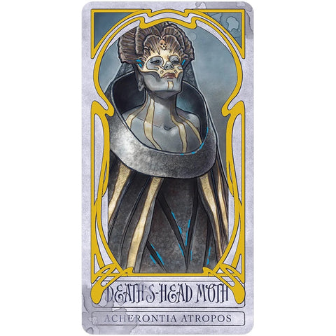 Lady Stirling’s Wicked Garden orakulo kortos ir knyga – 32 kortų rinkinys