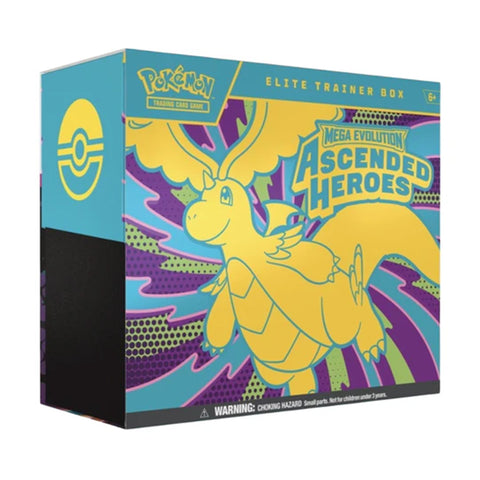 Pokémon TCG Ascended Heroes Elite Trainer Box rinkinys (EN)