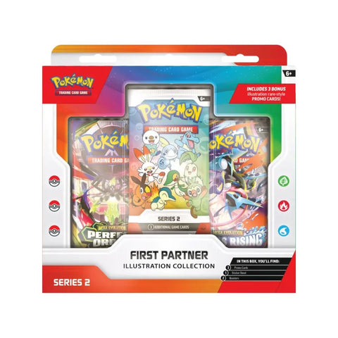Pokémon TCG First Partner Illustration Collection Series 2 kolekcinis rinkinys