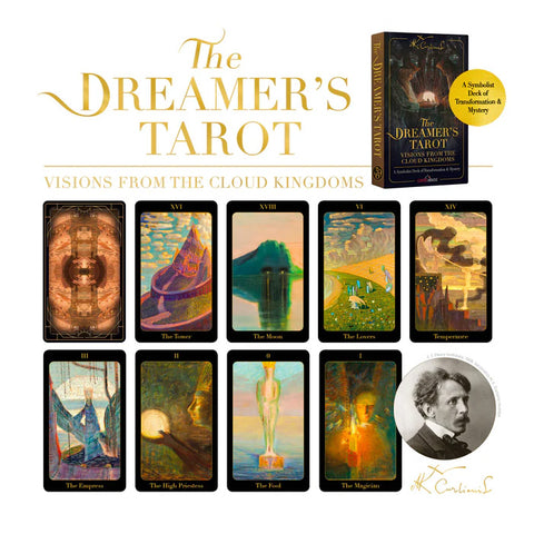 M. K. Čiurlionio Taro kortos „Vizijos iš debesų“ + knygelė (7 kalb.)