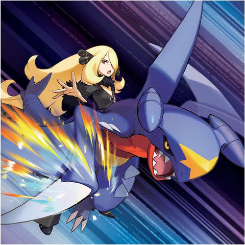 Pokémon TCG Cynthia ir Garchomp ex Premium kolekcija su 6 papildymo pakeliais