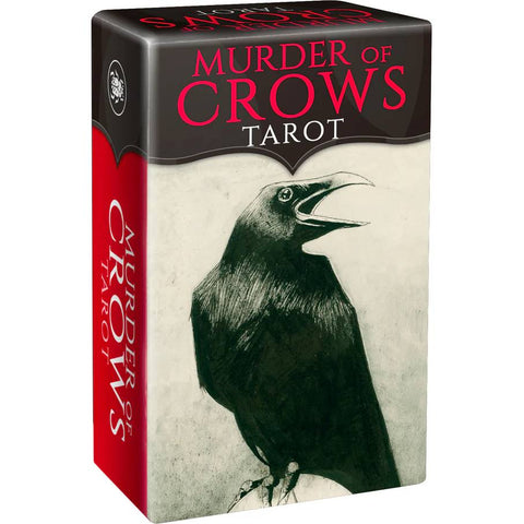 Murder of Crows Mini taro kortos – Lo Scarabeo, 78 kortų, kelioninė versija