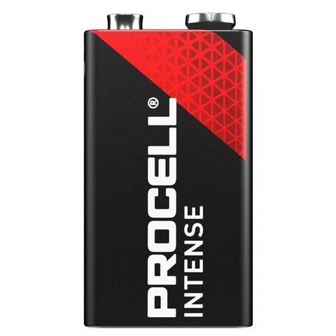 Procell Intense 9V pramoninės šarminės baterijos 10 vnt.
