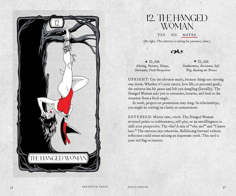 Bad Witch Tarot – 78 taro kortų kaladė su 128 psl. knygele
