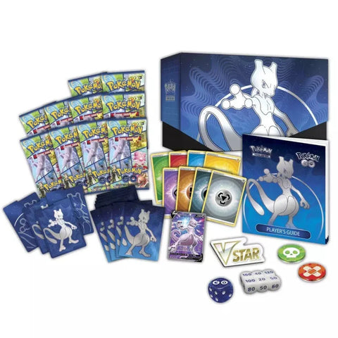 Pokemon GO Elite Trainer Box Mewtwo V rinkinys kortų gerbėjams