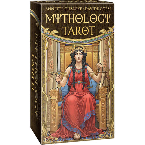 Mythology Tarot taro kortos su senovės Graikijos mitais, 78 kortos