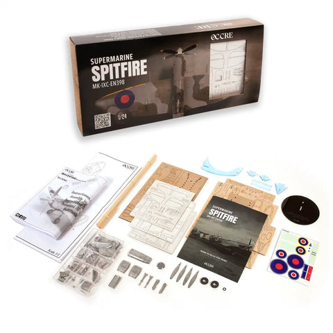 Supermarine Spitfire Mk IXc EN398 – 1:24 kolekcinis PREMIUM lėktuvo modelis (OcCre)