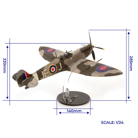 Supermarine Spitfire Mk IXc EN398 – 1:24 kolekcinis PREMIUM lėktuvo modelis (OcCre)