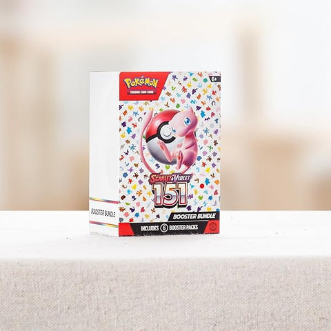 Pokemon TCG Scarlet & Violet 151 papildymo rinkinys 6 pakeliai