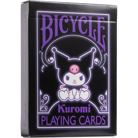 Bicycle Kuromi žaidimo kortos – Sanrio kolekcionieriams ir pokeriui