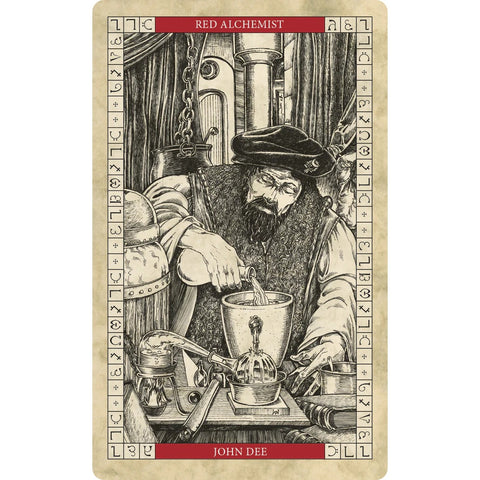 John Dee orakulo kortos: 29 kortos, diagrama ir vadovas