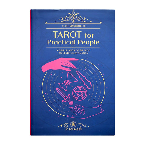 Tarot for Practical People – praktinė taro kortų knyga, anglų k.