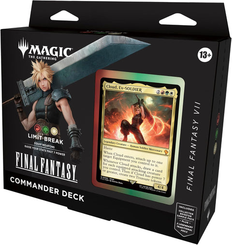 Magic: The Gathering Final Fantasy VII Limit Break Commander kaladė