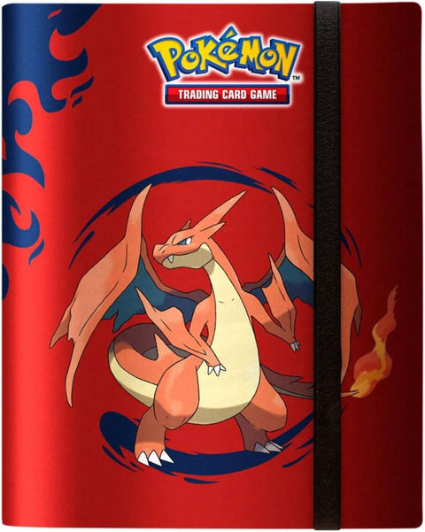 Pokémon PRO-Binder albumas 9 kišenės Mega Charizard X/Y – iki 360 kortų