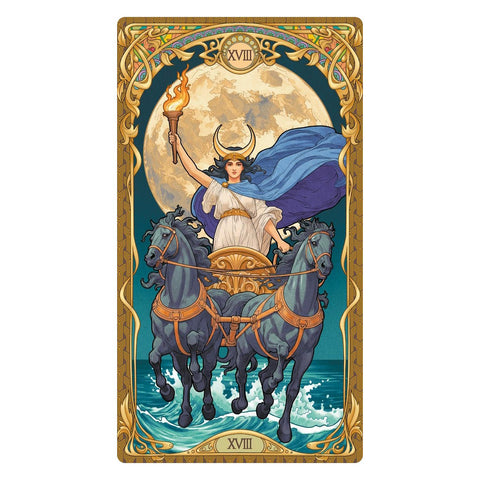 Mythology Tarot taro kortos su senovės Graikijos mitais, 78 kortos