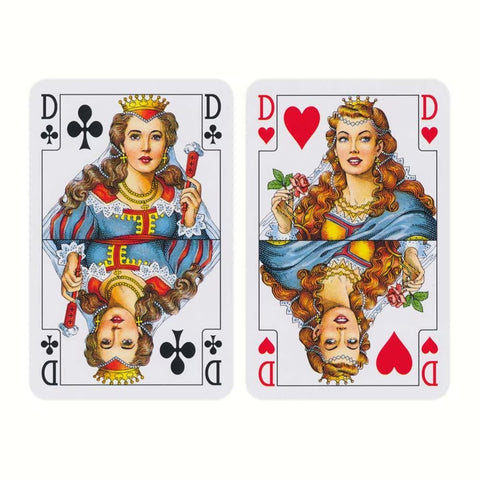 Klasikinės kokybiškos žaidimo kortos Bridge Poker Whist