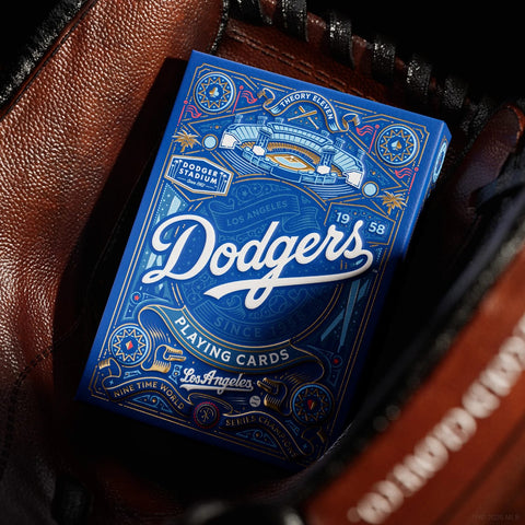 Theory11 Los Angeles Dodgers žaidimo kortos – kolekcinė kaladė