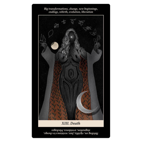 Soul Reflections Tarot kortos savęs pažinimui su aukso folija