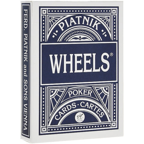 Piatnik Wheels pokerio kortos – profesionali kokybiška kaladė