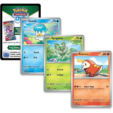 Pokemon TCG Scarlet & Violet Fuecoco Paldea kolekcinė dėžė (EN)