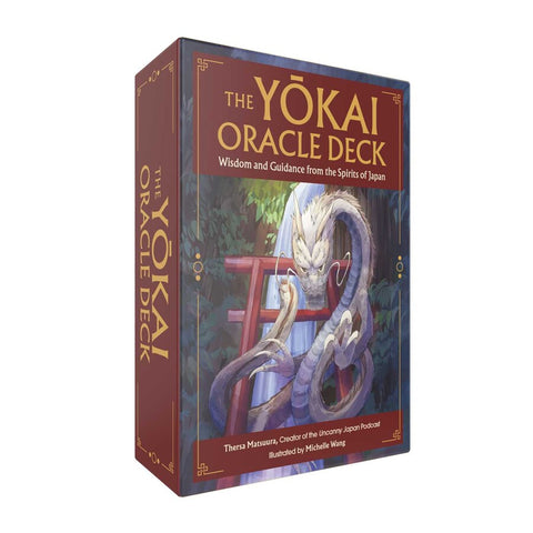 The Yokai Oracle japonų folkloro orakulo kortos dvasiniam vedimui